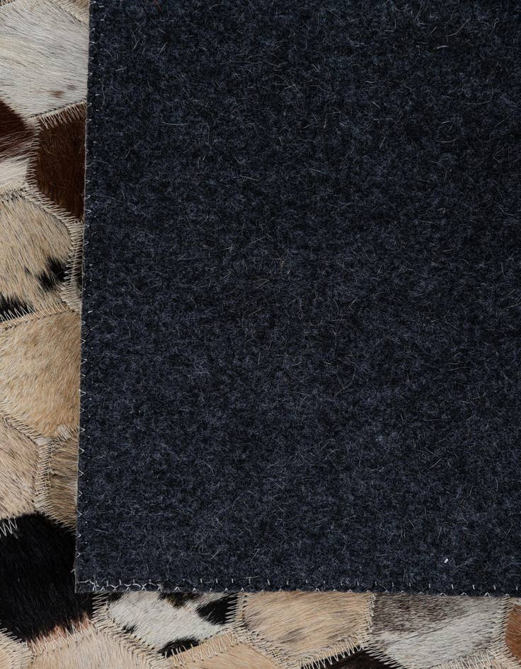 Detail image of 2' x 3' Cowhide Leather Rug
