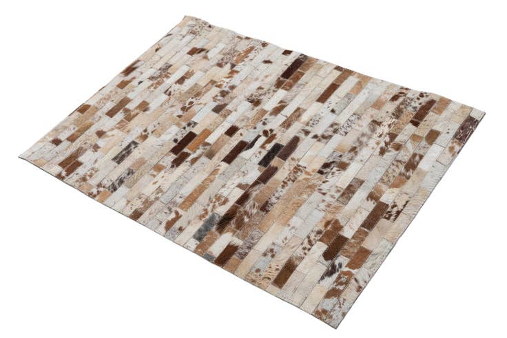 Detail image of 2' x 3' Cowhide Leather Rug