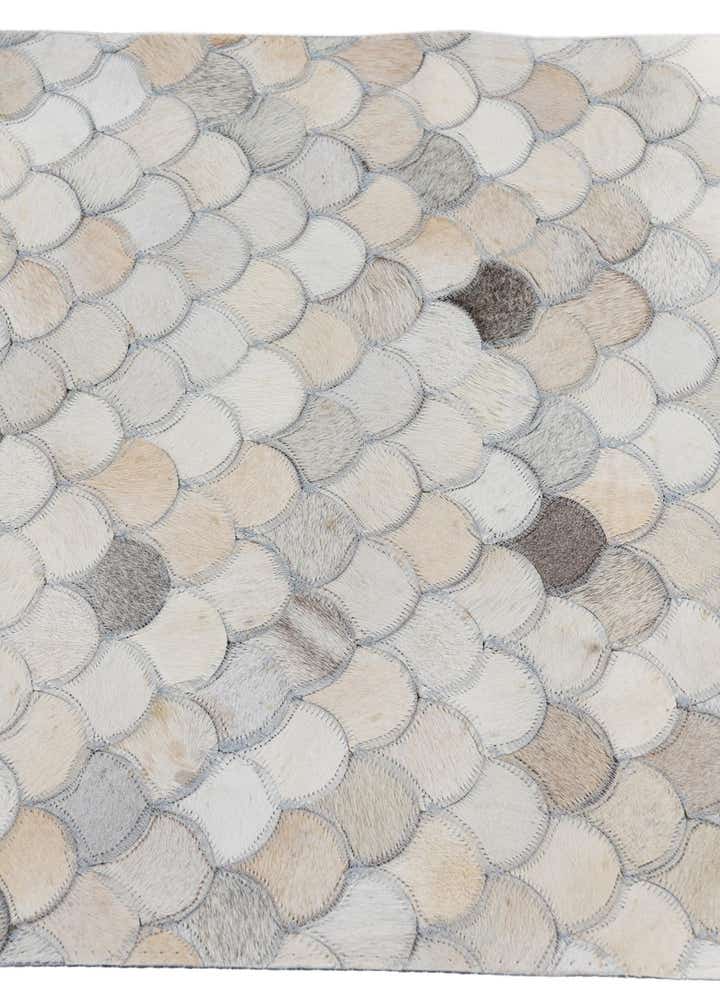 2' x 3' Cowhide Leather Rug
