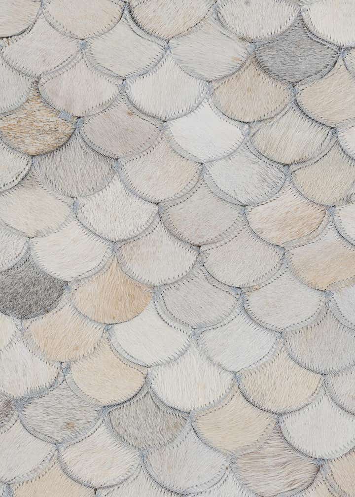 2' x 3' Cowhide Leather Rug