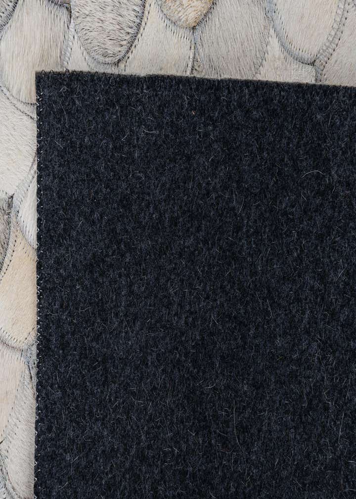 2' x 3' Cowhide Leather Rug