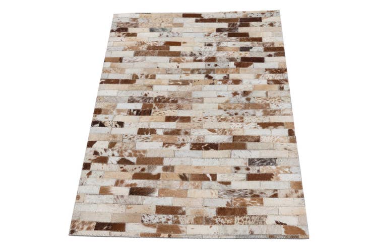 Detail image of 2' x 3' Cowhide Leather Rug