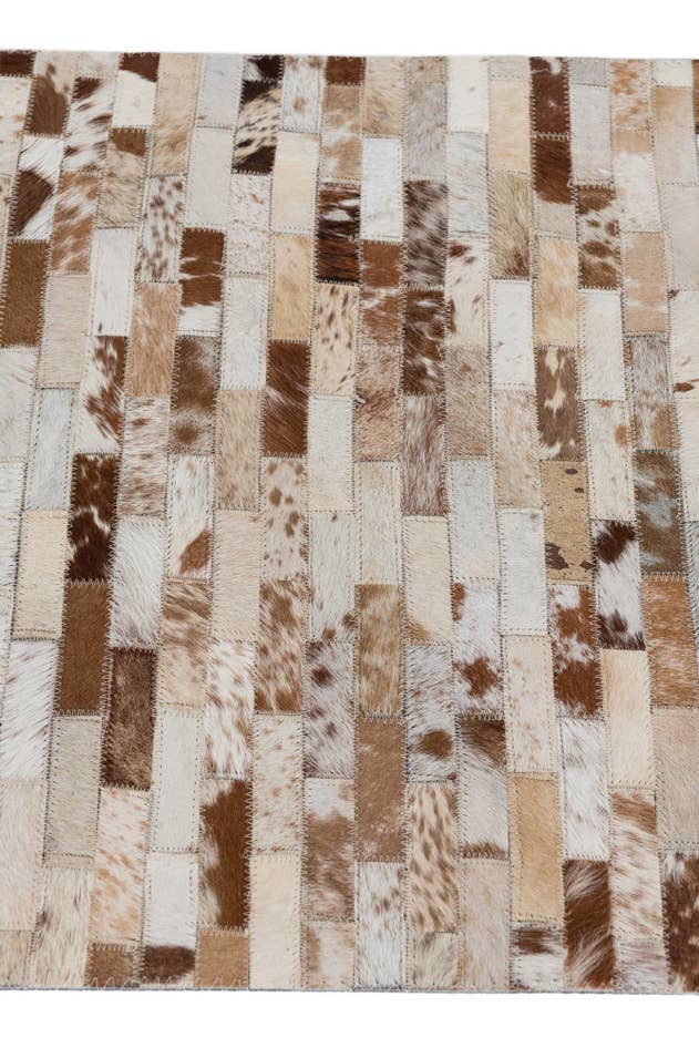 Detail image of 2' x 3' Cowhide Leather Rug