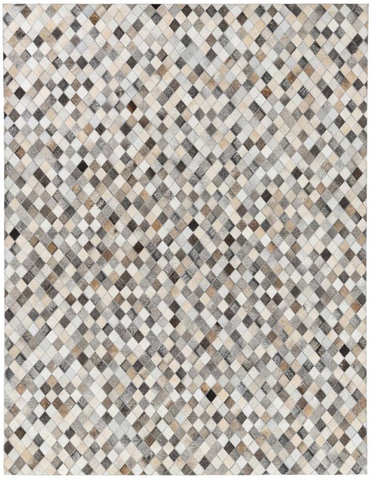Detail image of 5' x 8' Cowhide Leather Rug