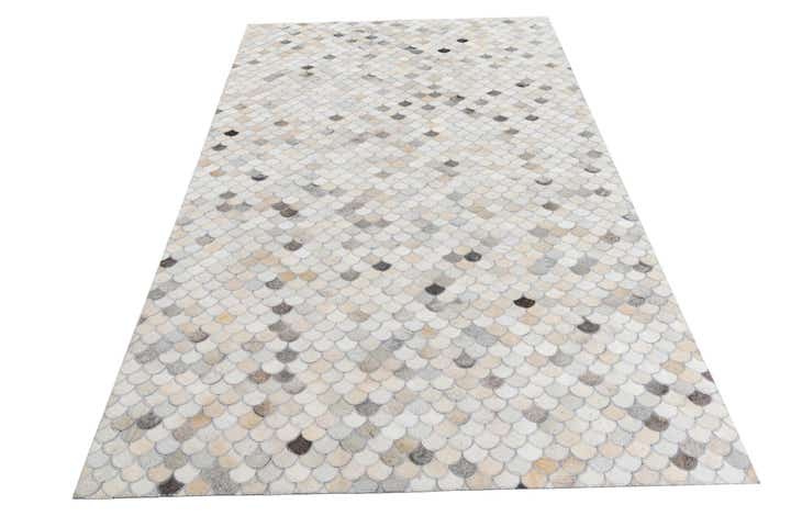 5' x 8' Cowhide Leather Rug
