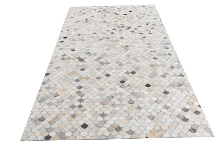 Detail image of 5' x 8' Cowhide Leather Rug