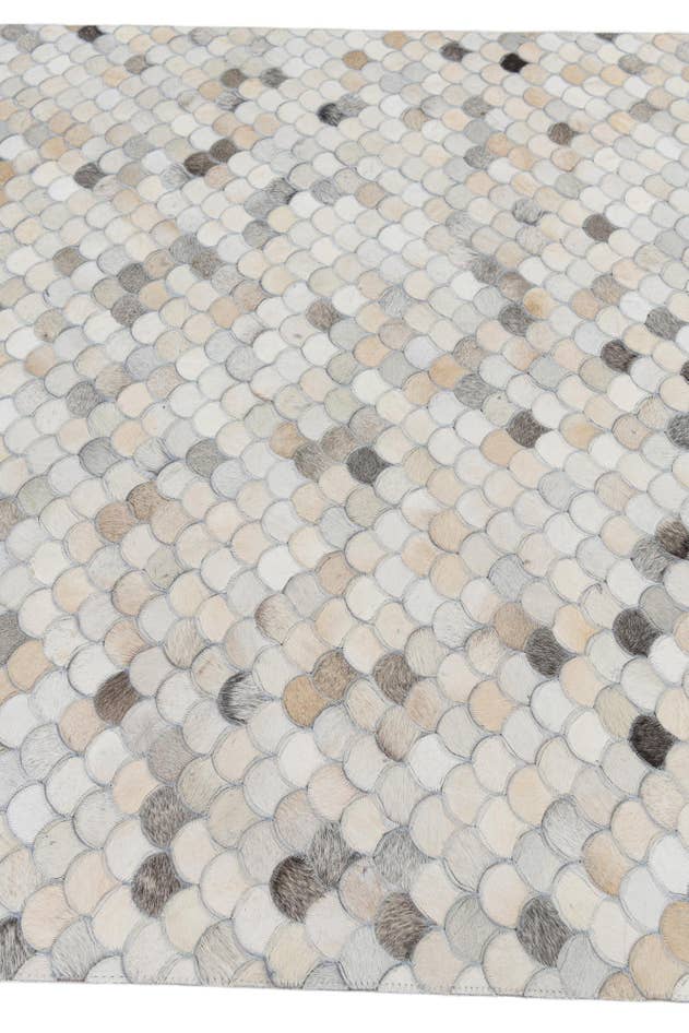 Detail image of 5' x 8' Cowhide Leather Rug