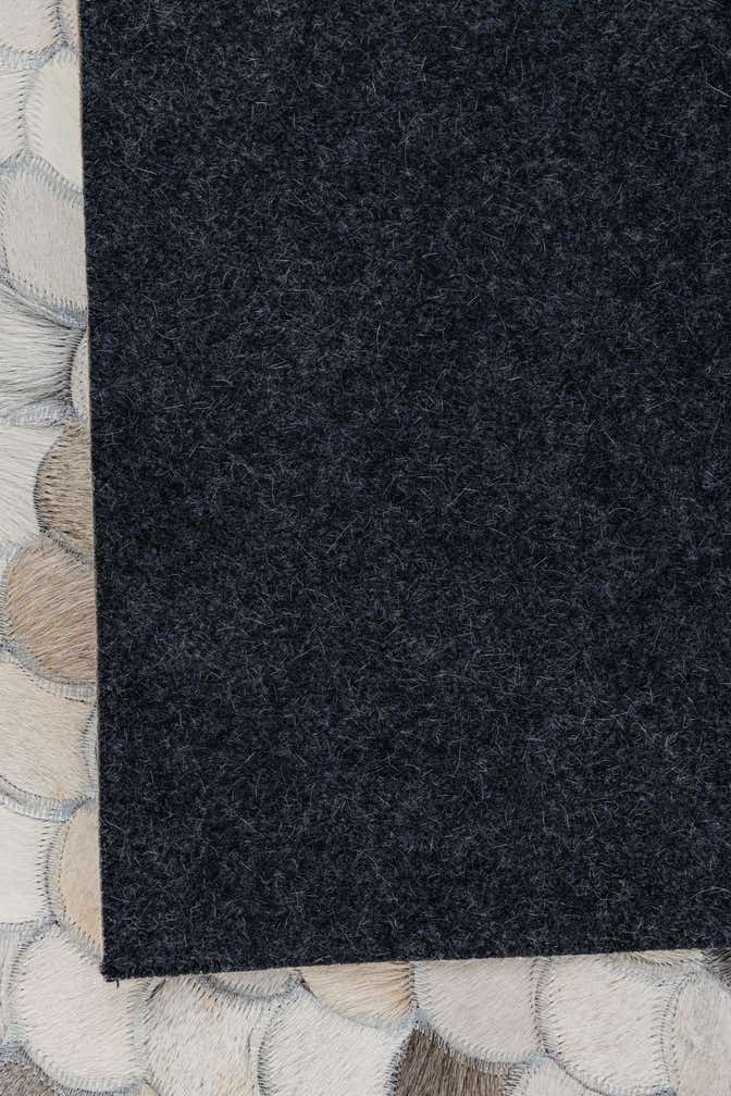 5' x 8' Cowhide Leather Rug