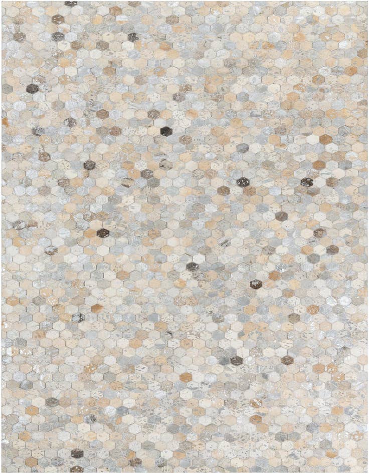 Detail image of 5' x 8' 1 Cowhide Leather Rug