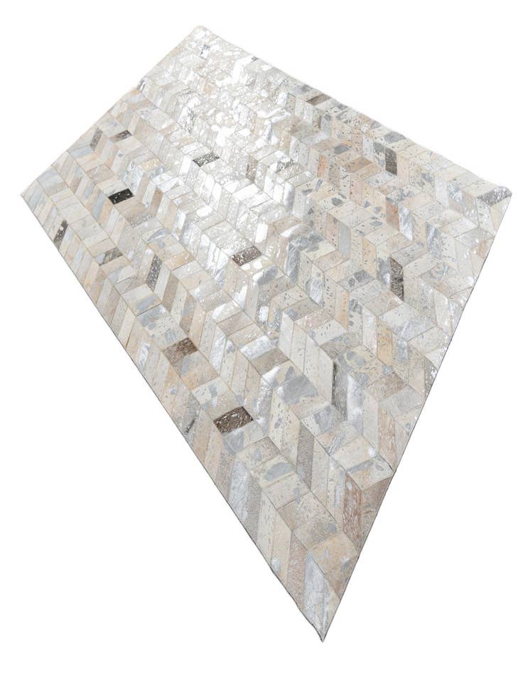 Detail image of 5' x 8' Cowhide Leather Rug