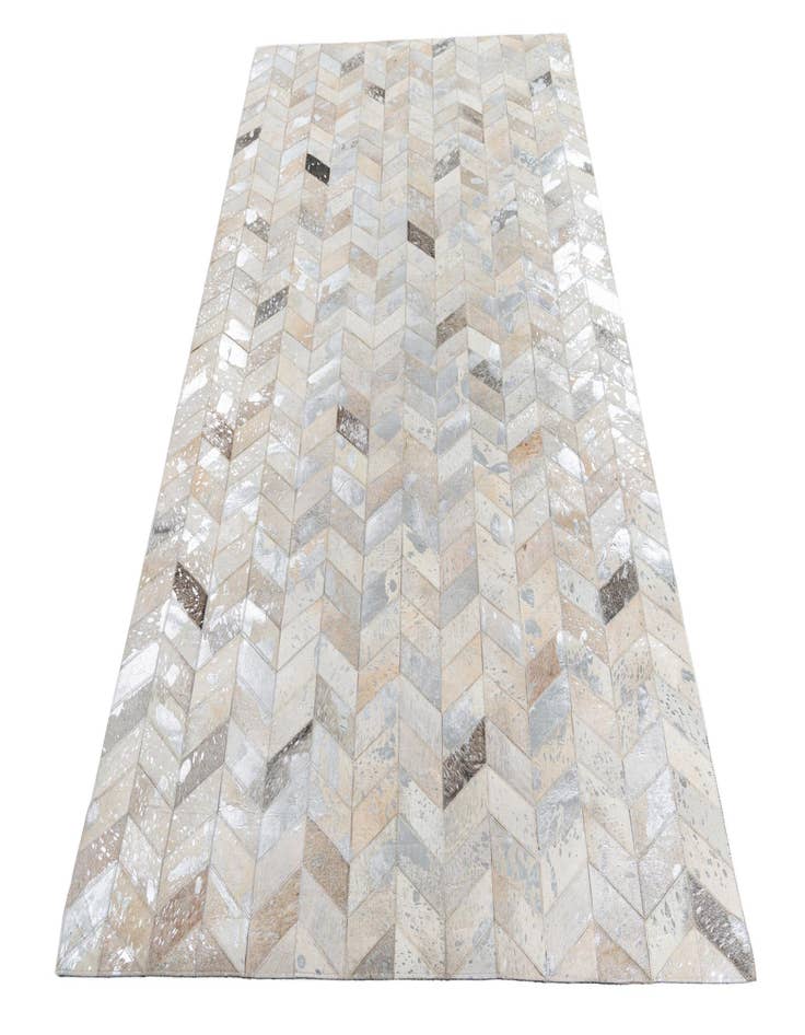 Detail image of 5' x 8' Cowhide Leather Rug