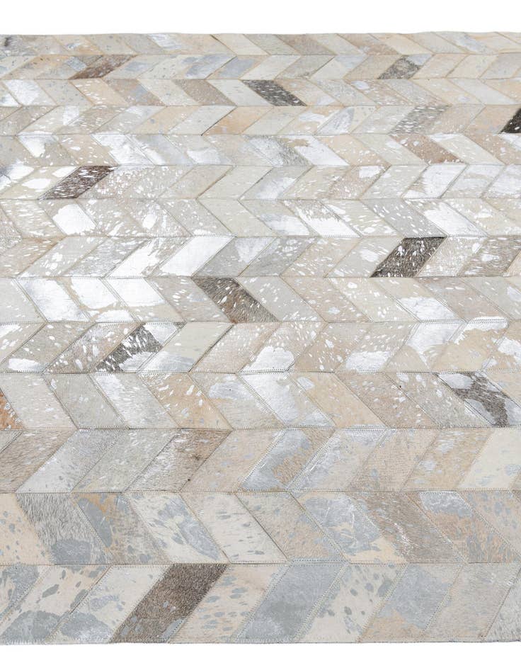 Detail image of 5' x 8' Cowhide Leather Rug