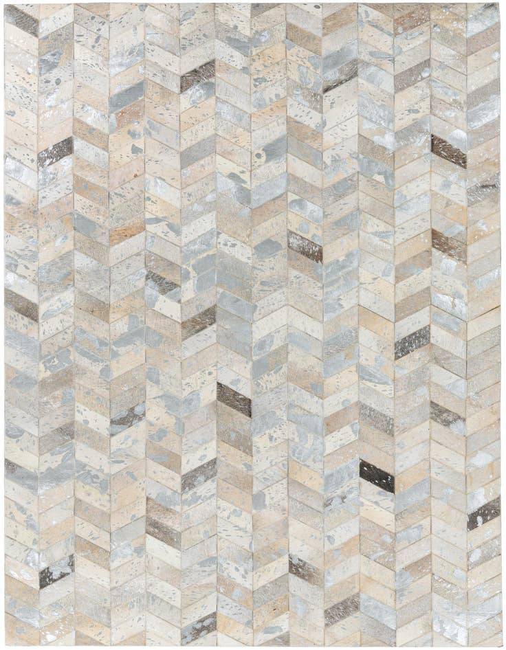 Detail image of 5' x 8' Cowhide Leather Rug