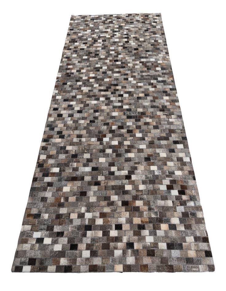 Detail image of 5' x 8' Cowhide Leather Rug