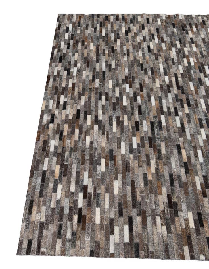 Detail image of 5' x 8' Cowhide Leather Rug