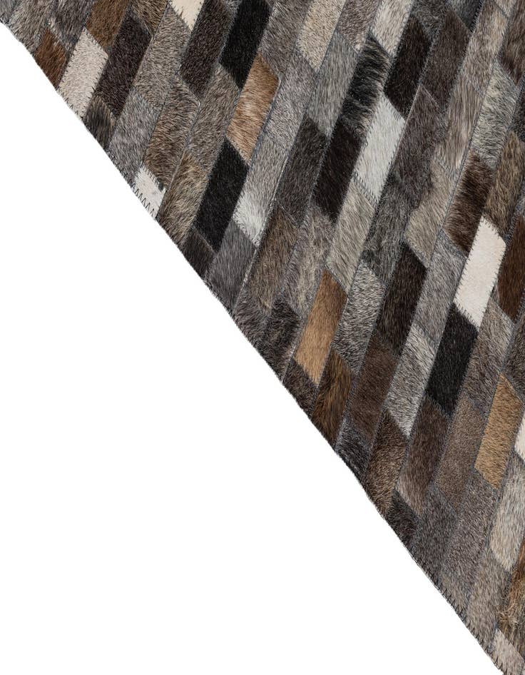Detail image of 5' x 8' Cowhide Leather Rug