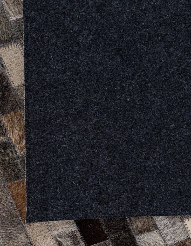 Detail image of 5' x 8' Cowhide Leather Rug