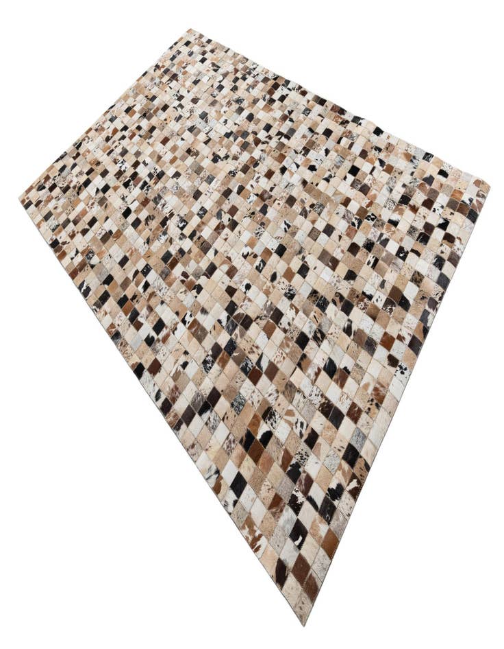 Detail image of 5' x 8' Cowhide Leather Rug