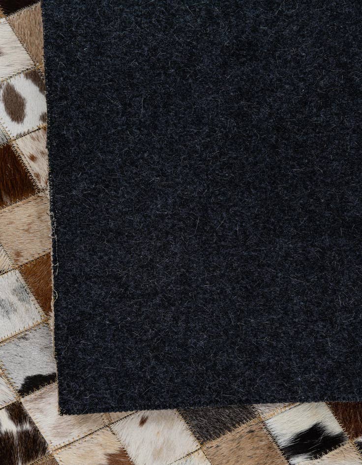 Detail image of 5' x 8' Cowhide Leather Rug