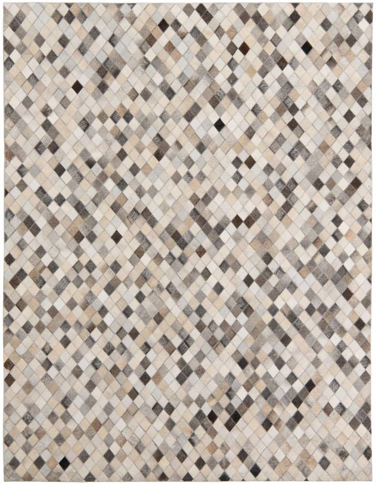 Detail image of 5' x 8' Cowhide Leather Rug