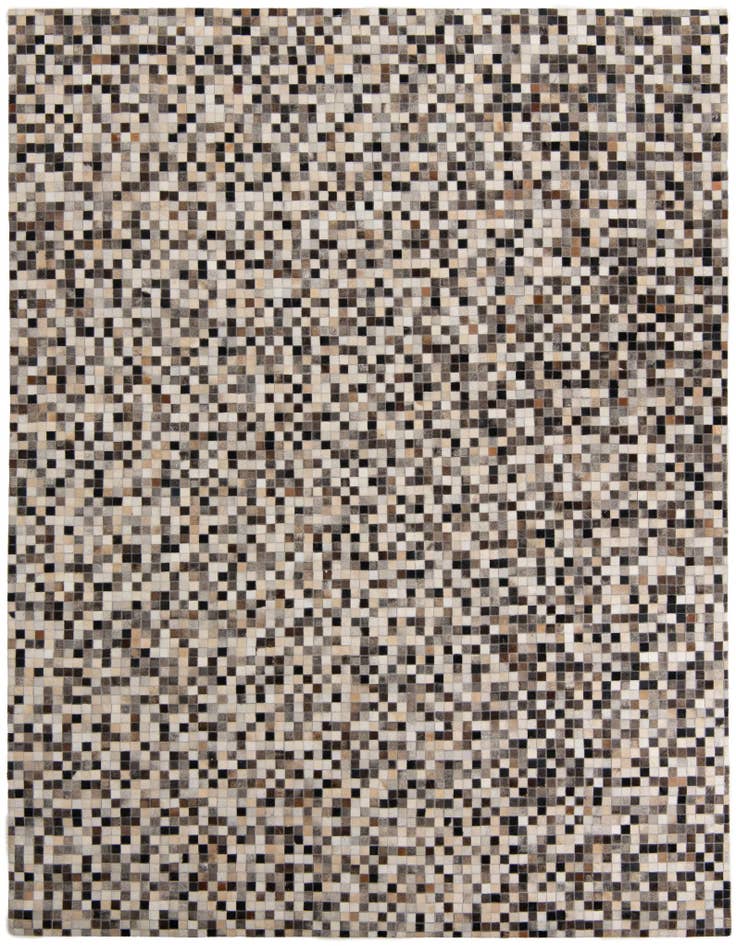 Detail image of 8' x 10' Cowhide Leather Rug