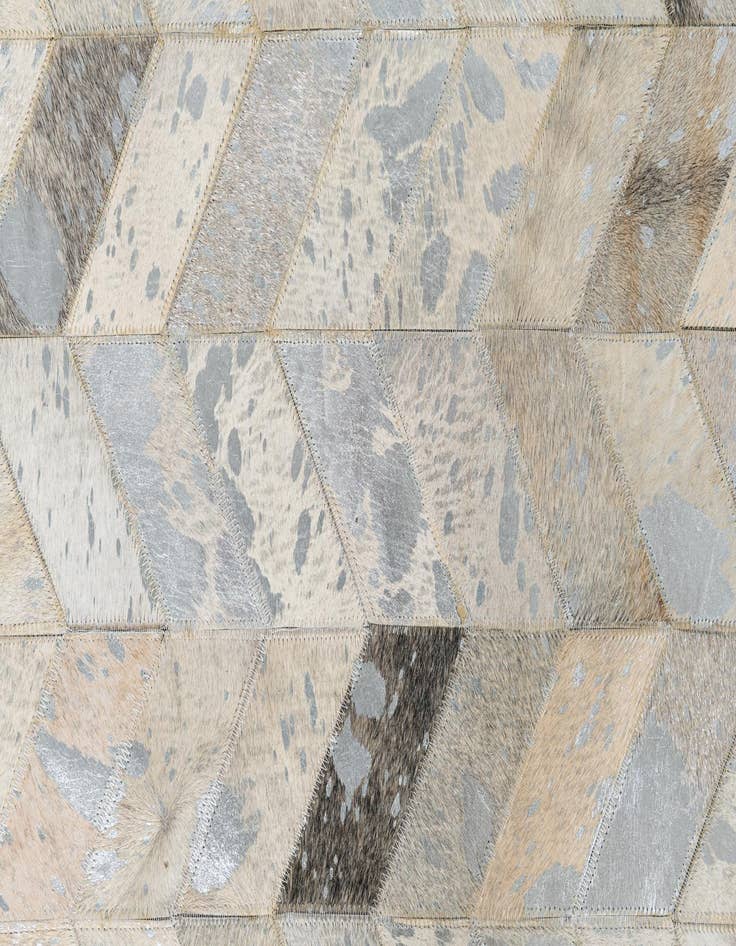 Detail image of 5' x 8' Cowhide Leather Rug