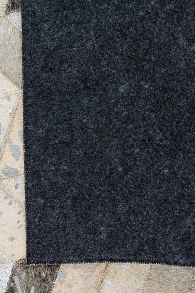 Detail image of 5' x 8' Cowhide Leather Rug