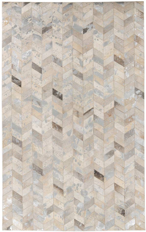 Detail image of 5' x 8' Cowhide Leather Rug