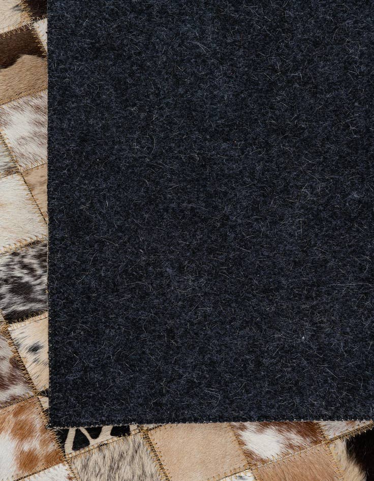 Detail image of 5' x 8' Cowhide Leather Rug