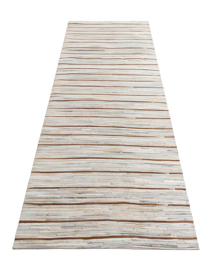 Detail image of 5' x 8' 2 Cowhide Leather Rug