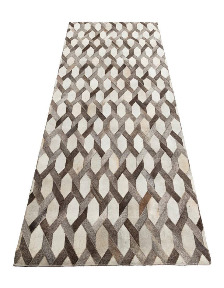 Detail image of 5' x 8' Cowhide Leather Rug