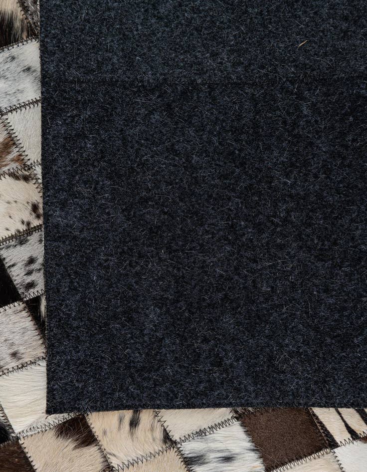 Detail image of 5' x 8' Cowhide Leather Rug