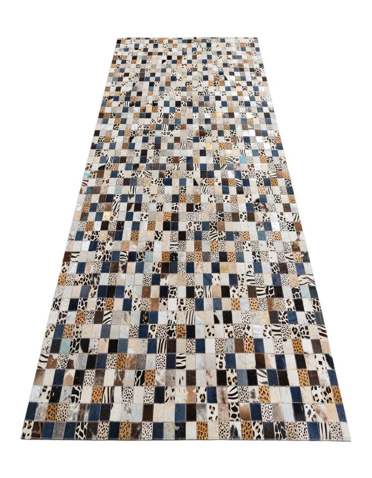 Detail image of 5' x 8' Cowhide Leather Rug