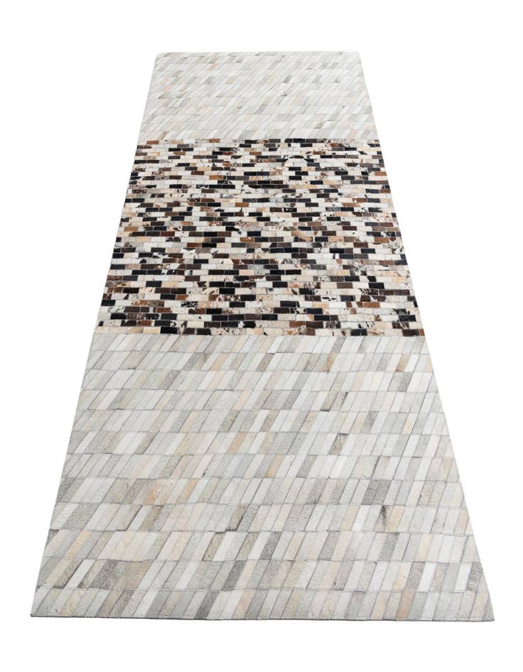 Detail image of 5' x 8' Cowhide Leather Rug