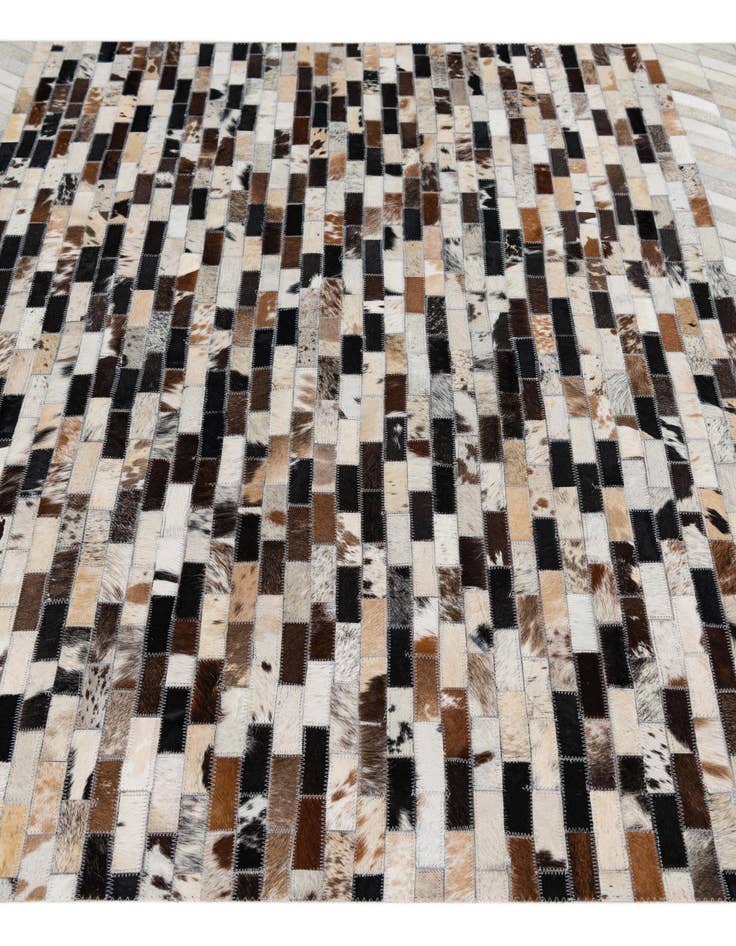 Detail image of 5' x 8' Cowhide Leather Rug
