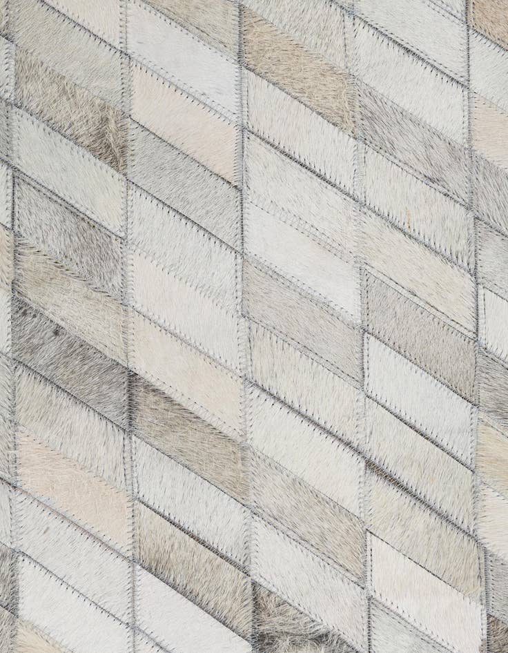 Detail image of 5' x 8' Cowhide Leather Rug