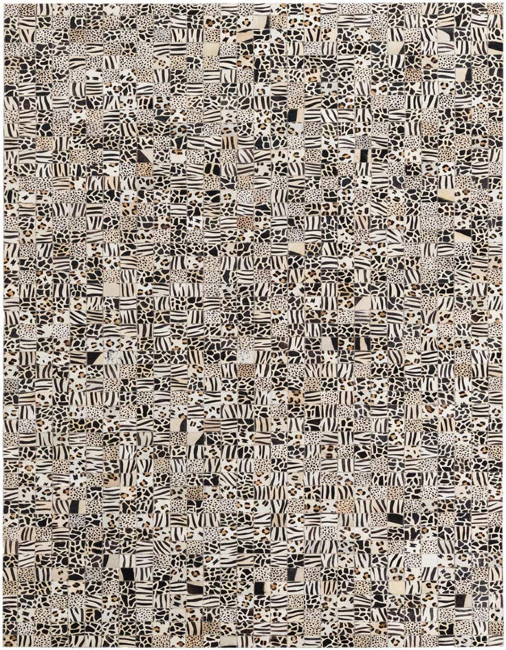 Detail image of 5' x 8' Cowhide Leather Rug