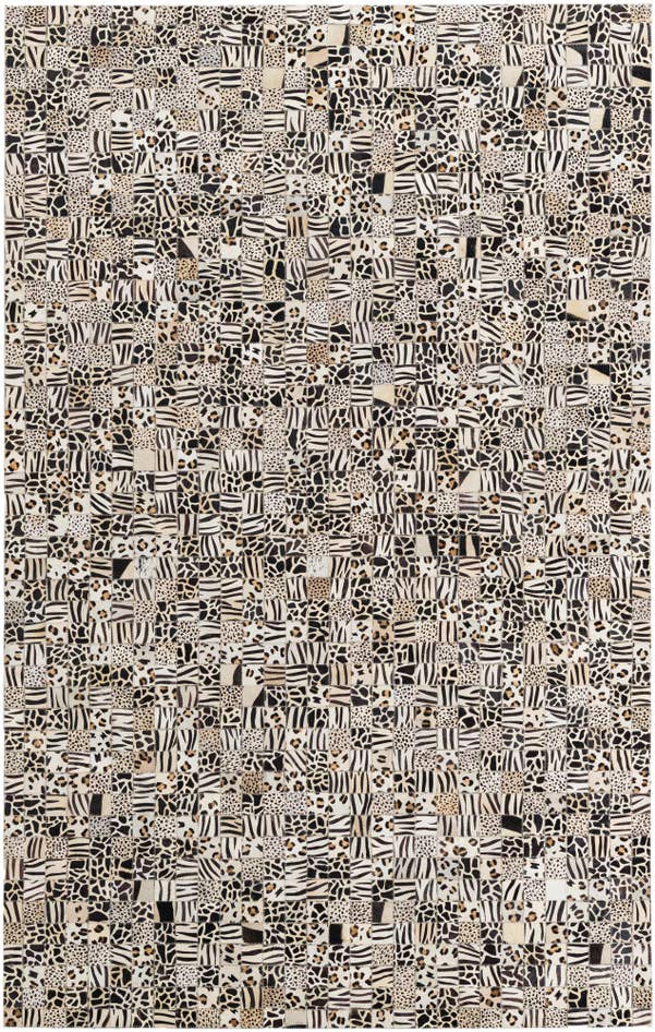 Detail image of 5' x 8' Cowhide Leather Rug