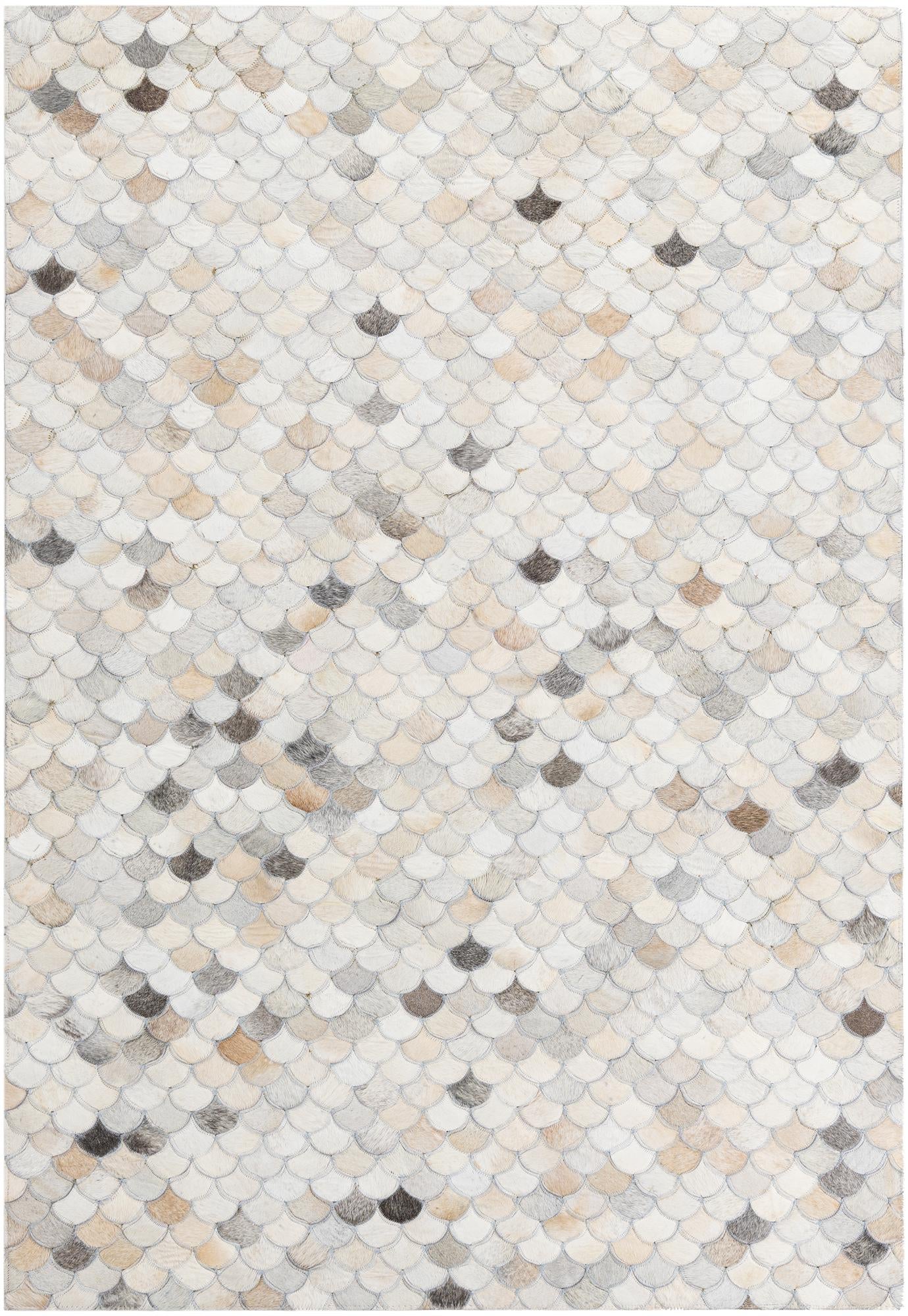 4' x 6' Cowhide Leather Rug