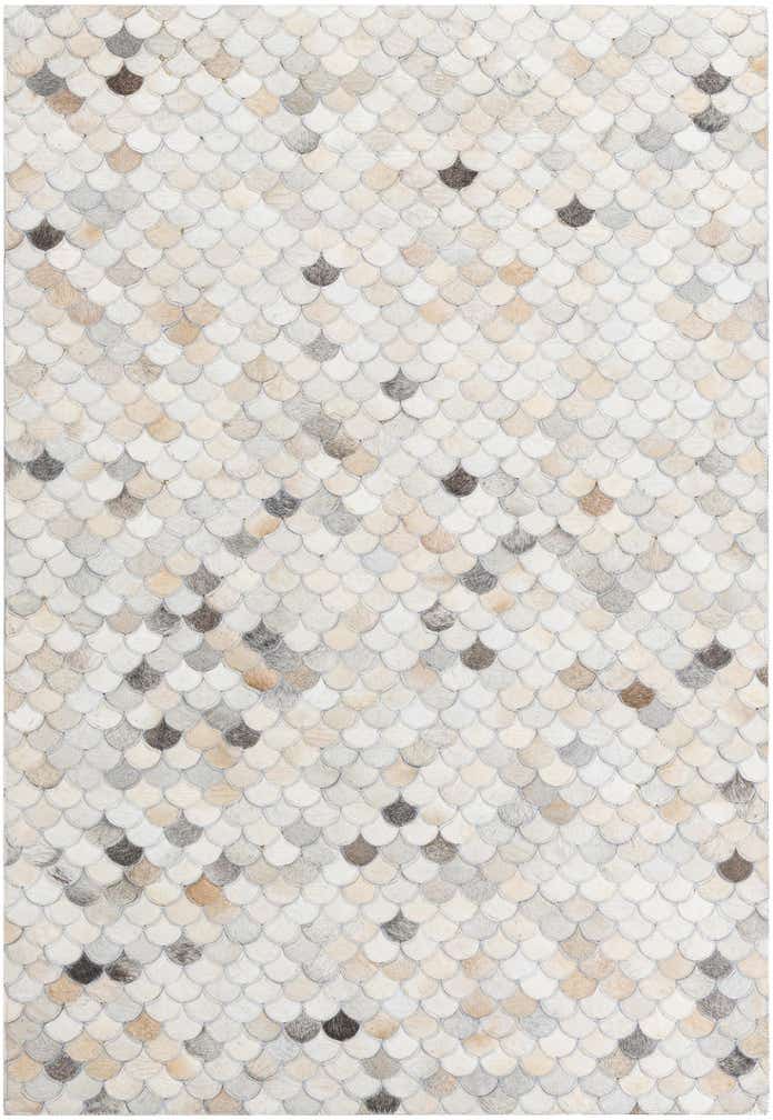 4' x 6' Cowhide Leather Rug