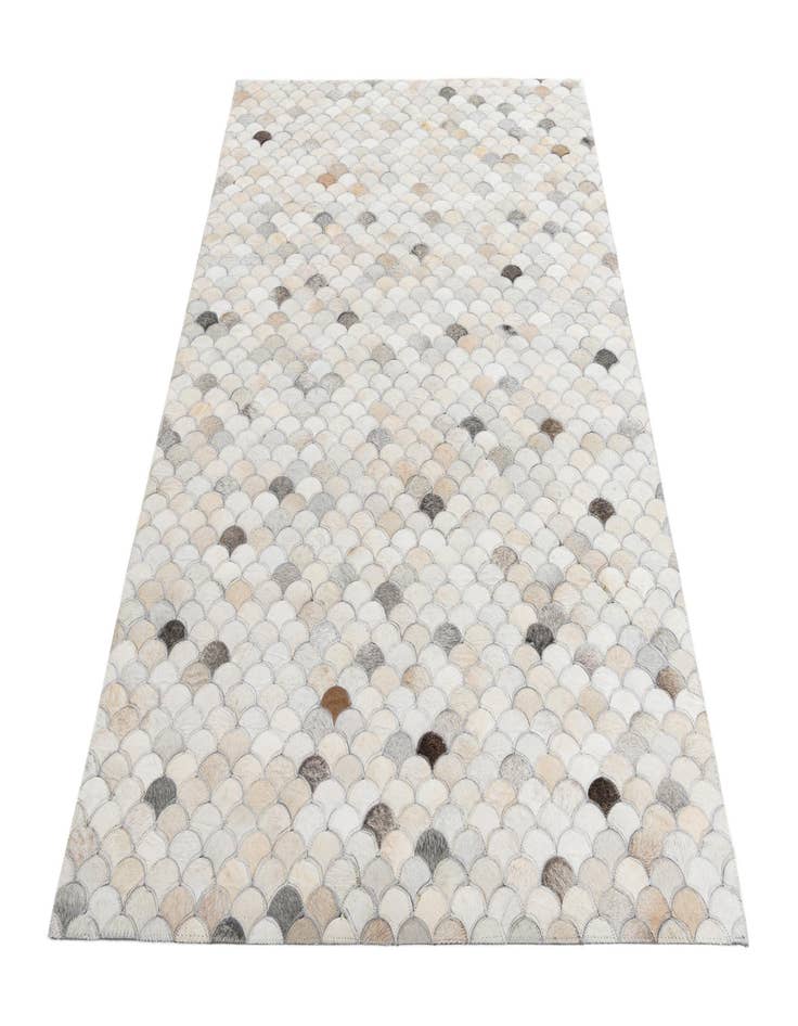 Detail image of 4' x 6' Cowhide Leather Rug