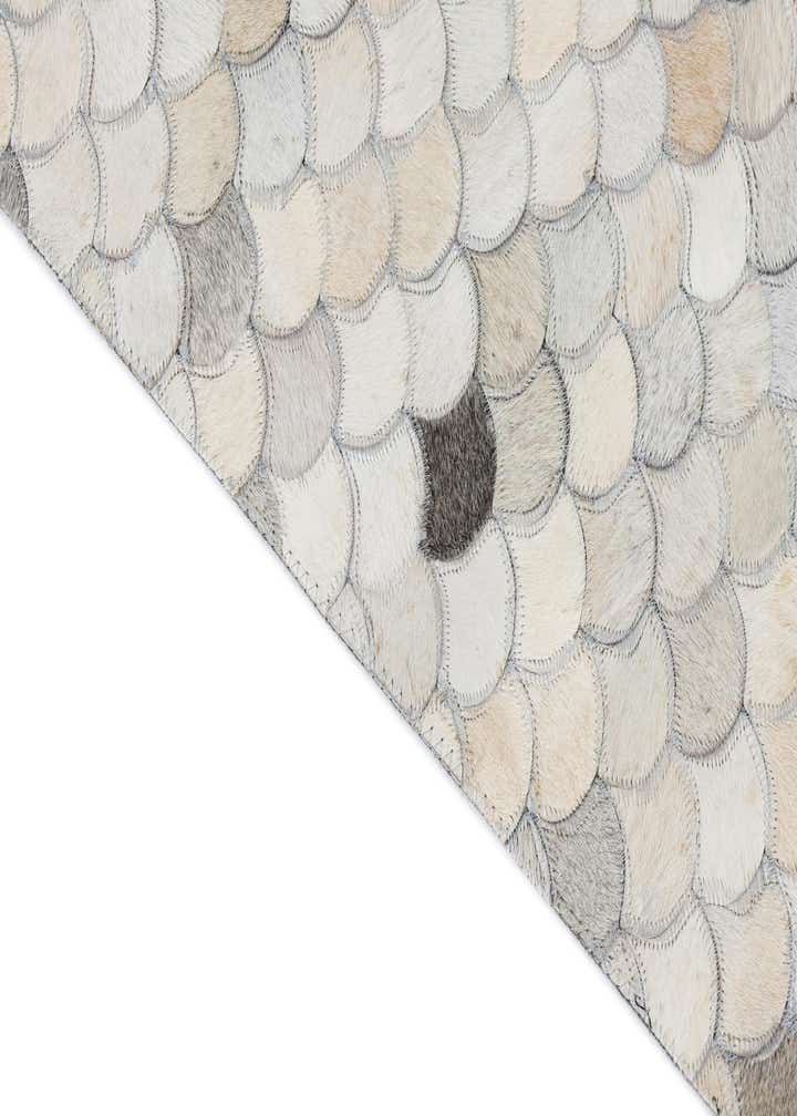 4' x 6' Cowhide Leather Rug