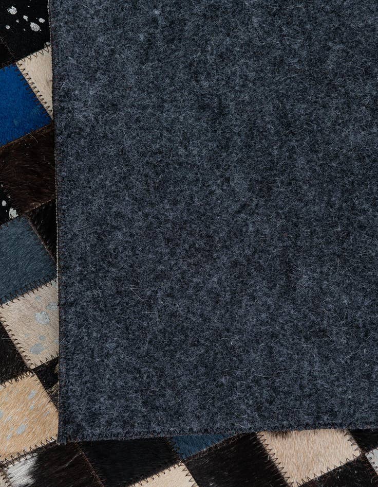 Detail image of 5' x 8' Cowhide Leather Rug