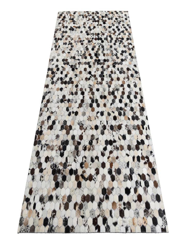 Detail image of 5' x 8' Cowhide Leather Rug