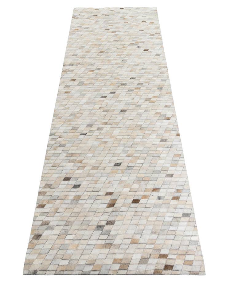 Detail image of 5' x 8' Cowhide Leather Rug