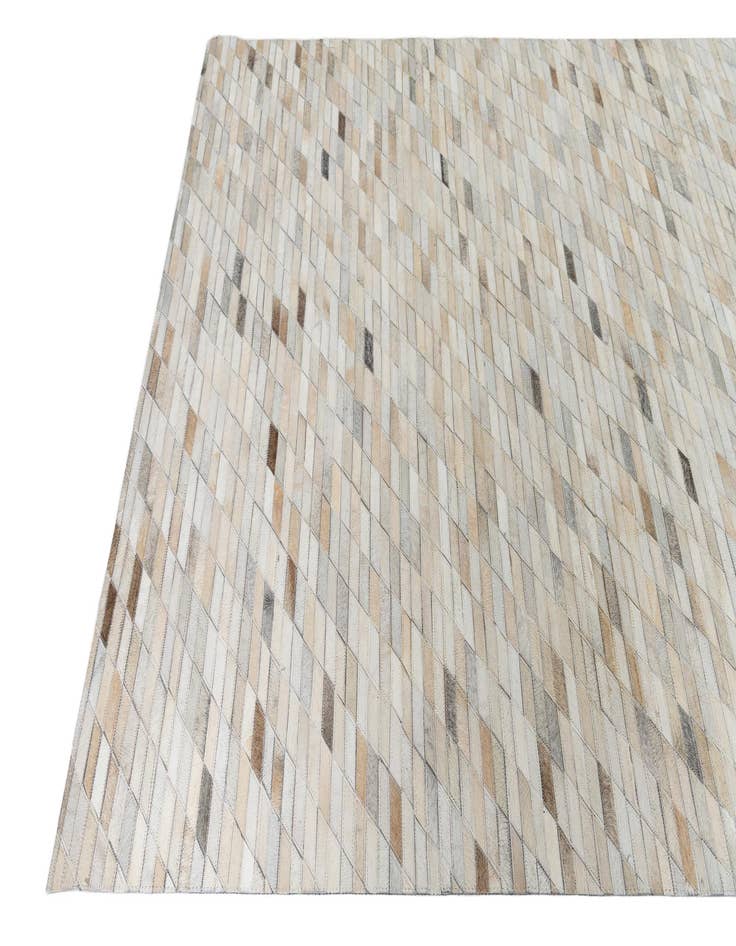 Detail image of 5' x 8' Cowhide Leather Rug