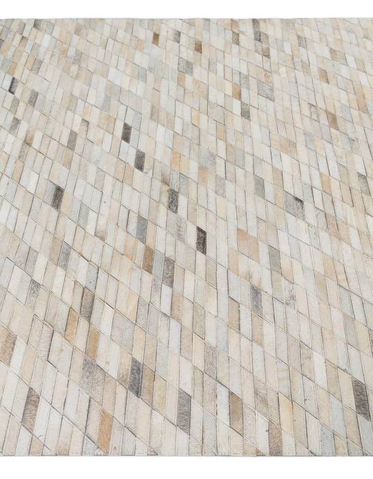 Detail image of 5' x 8' Cowhide Leather Rug