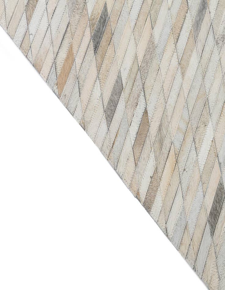 Detail image of 5' x 8' Cowhide Leather Rug