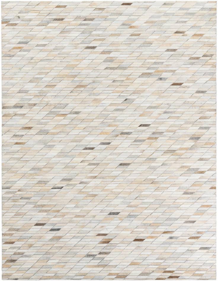 Detail image of 5' x 8' Cowhide Leather Rug