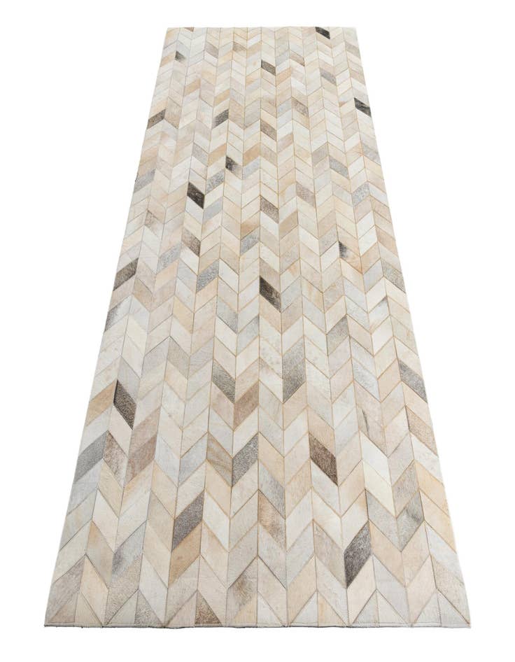 Detail image of 5' x 8' Cowhide Leather Rug